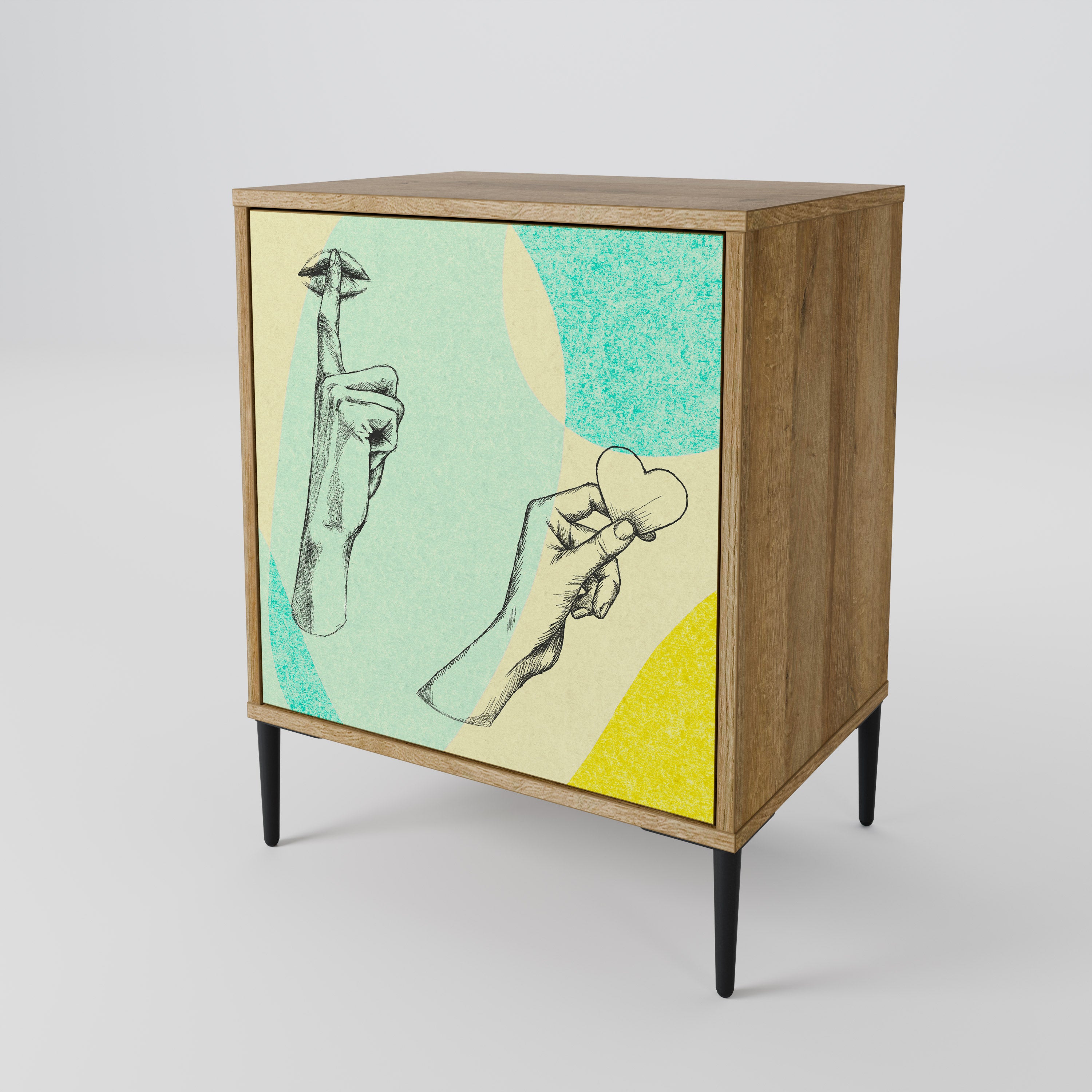 BODY LANGUAGE 1-türiges Sideboard