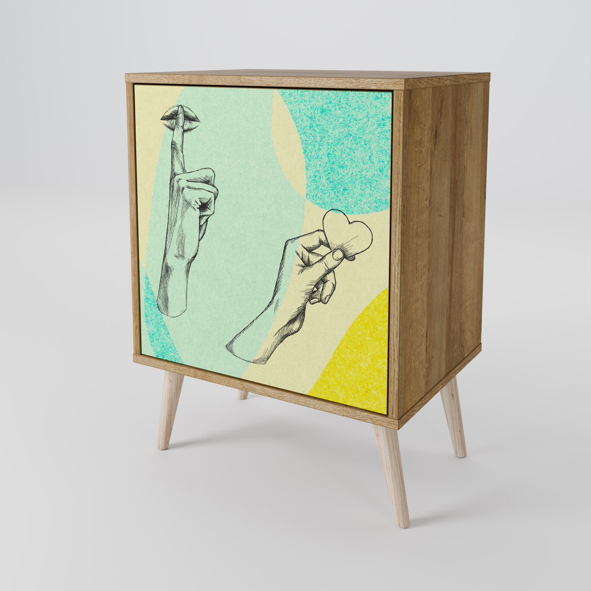 BODY LANGUAGE 1-türiges Sideboard