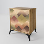 GEOMETRIC FUSION Sideboard mit 1 Tür in Eiche-Optik