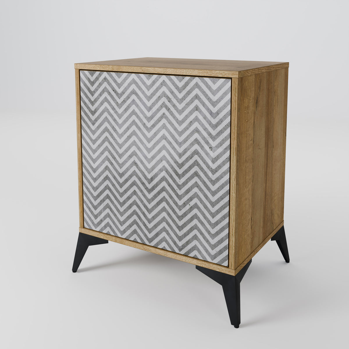 CONCRETE ZIG ZAG 1-türiges Sideboard