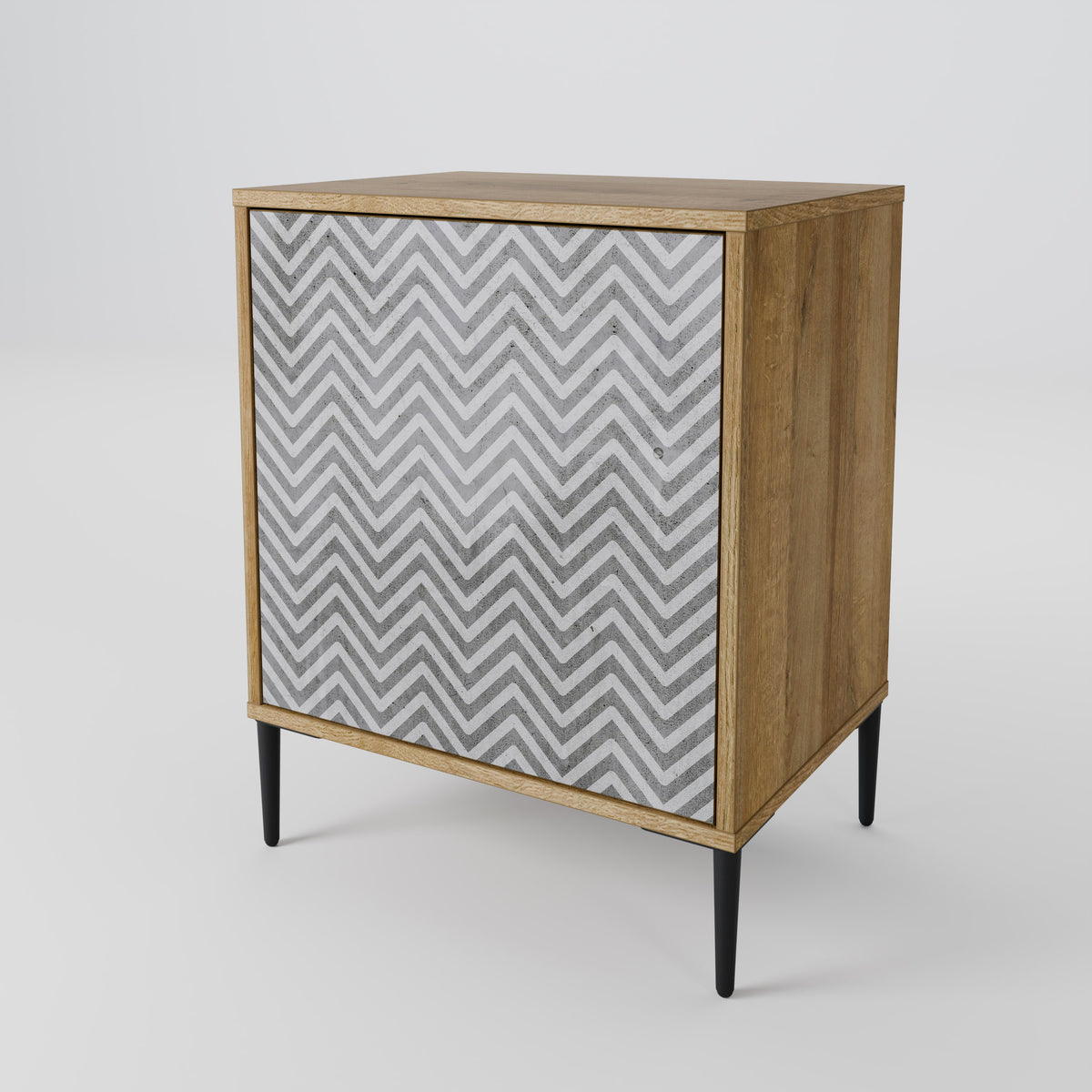 CONCRETE ZIG ZAG 1-türiges Sideboard