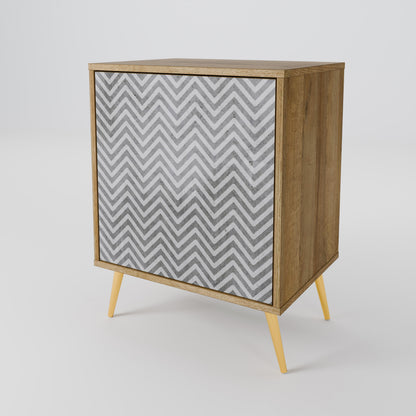 CONCRETE ZIG ZAG 1-türiges Sideboard
