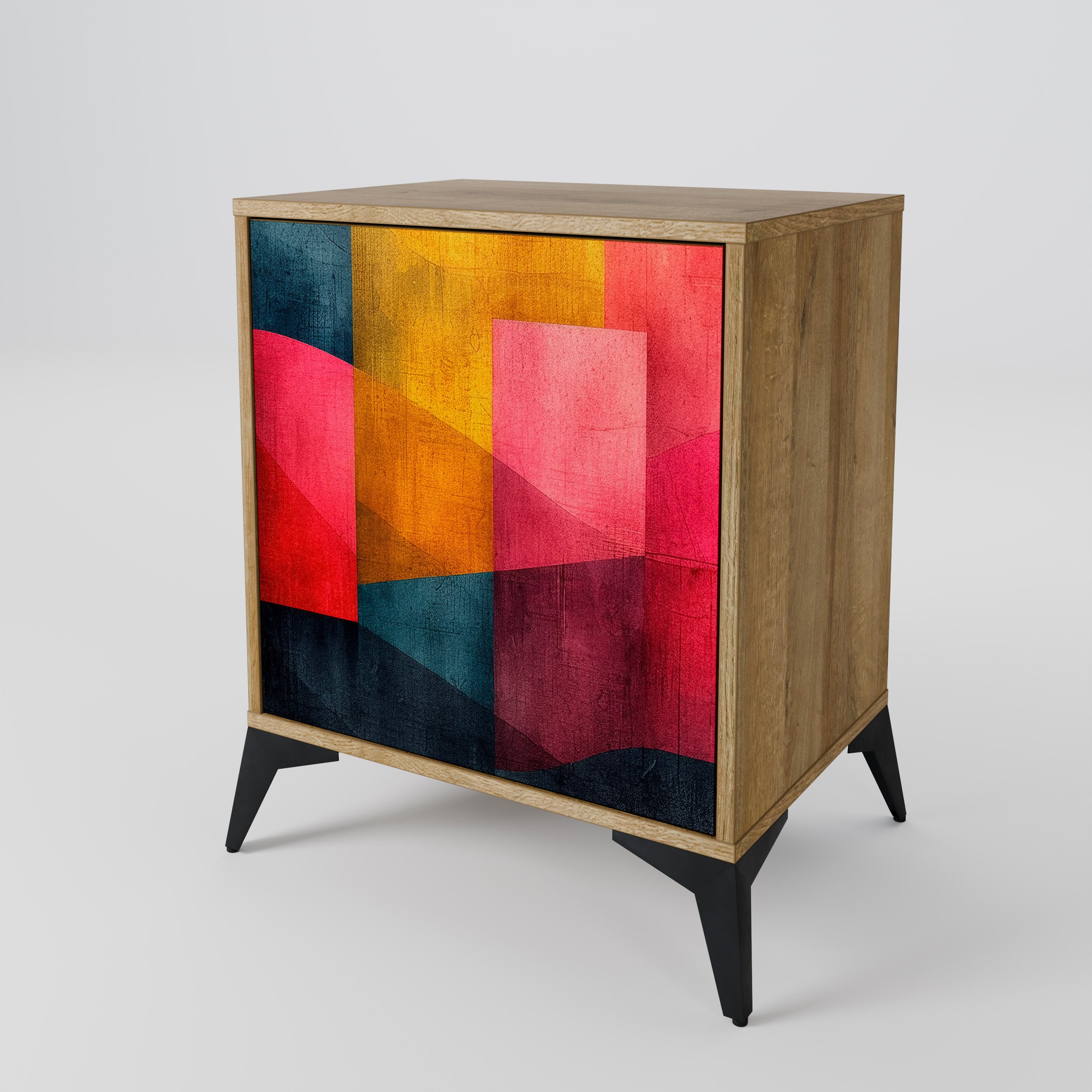 COLORFUL SOUNDS Sideboard mit 1 Tür in Eiche-Optik