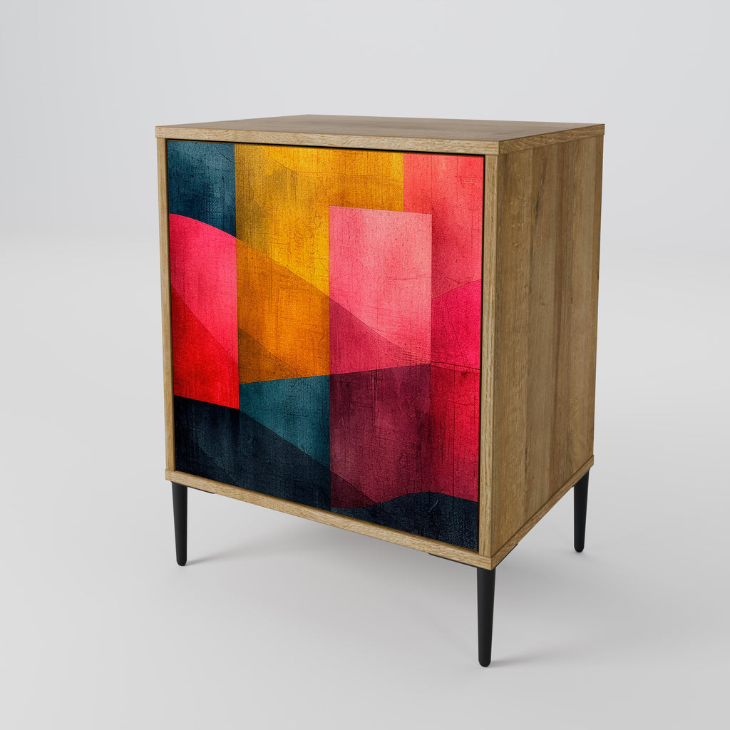 COLORFUL SOUNDS Sideboard mit 1 Tür in Eiche-Optik
