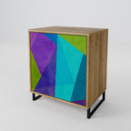COLD SHOWCASE Sideboard mit 1 Tür in Eiche-Optik