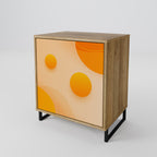 ORANGE ARRANGEMENT Sideboard mit 1 Tür in Eiche-Optik