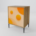 ORANGE ARRANGEMENT Sideboard mit 1 Tür in Eiche-Optik