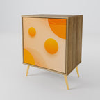 ORANGE ARRANGEMENT Sideboard mit 1 Tür in Eiche-Optik
