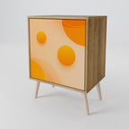 ORANGE ARRANGEMENT Sideboard mit 1 Tür in Eiche-Optik