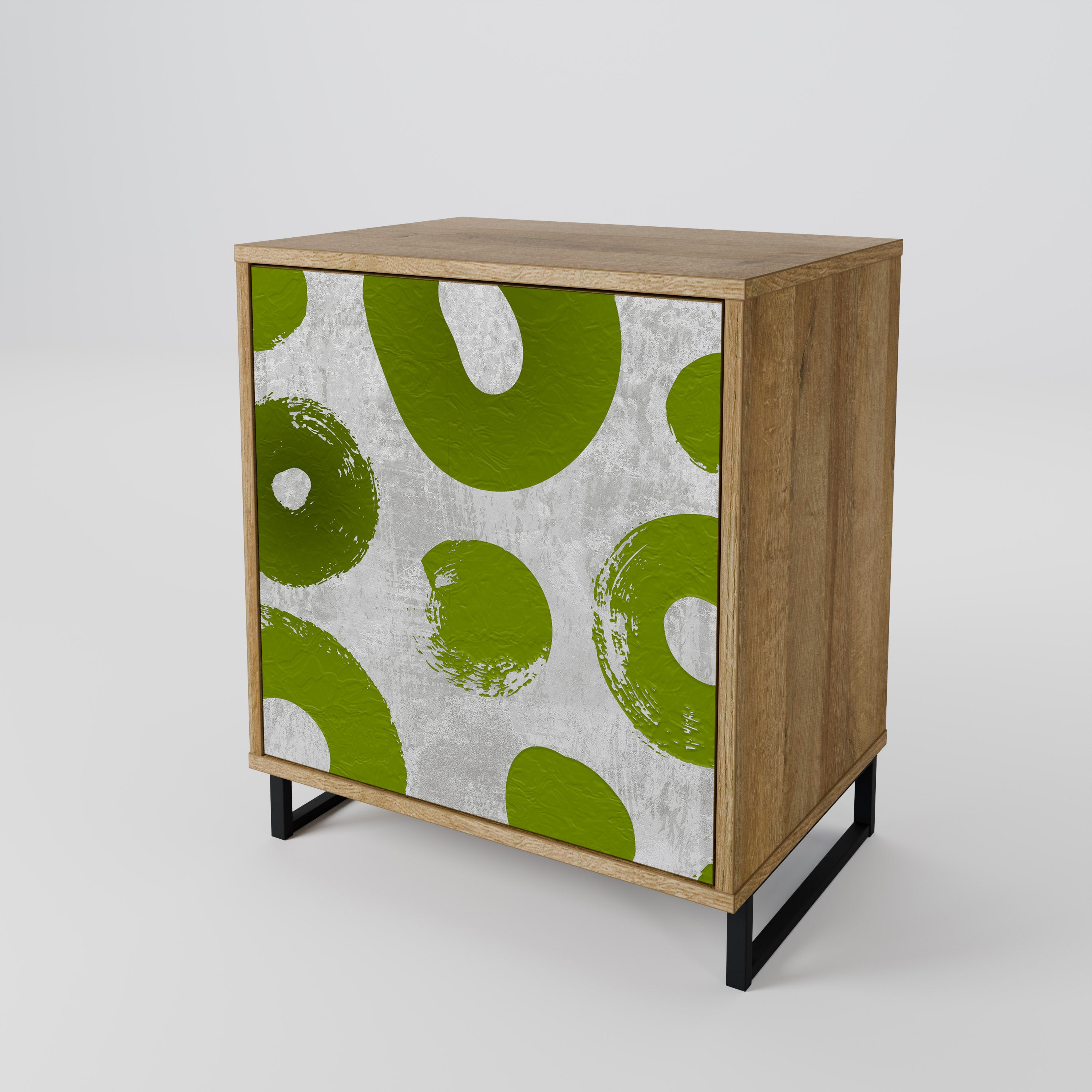 GREEN RHAPSODY Sideboard mit 1 Tür in Eiche-Optik