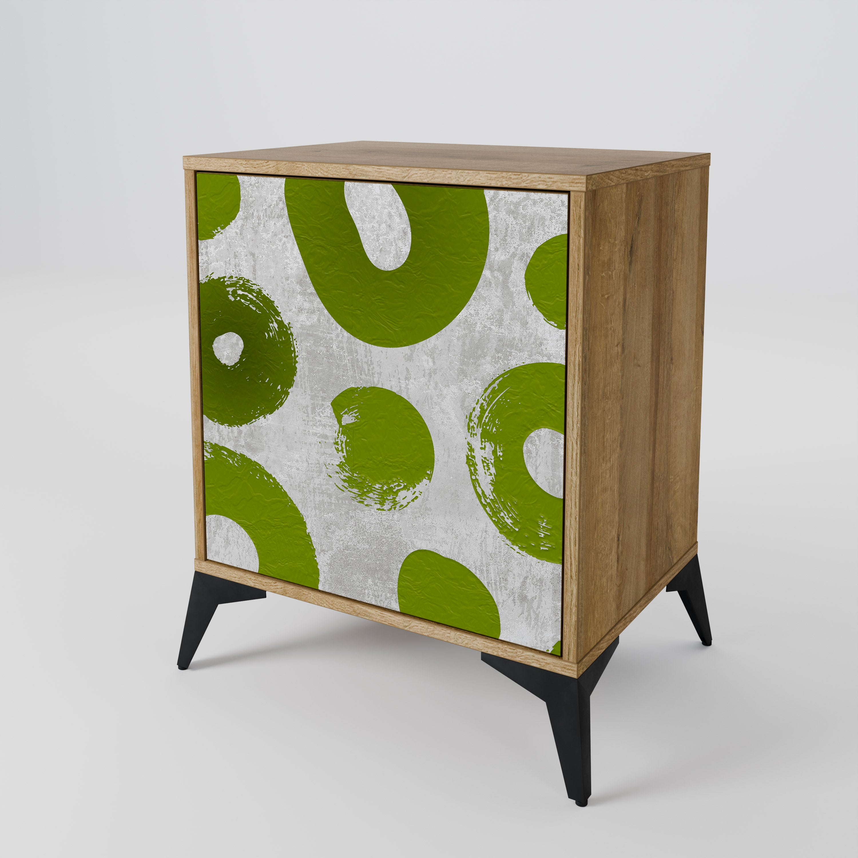 GREEN RHAPSODY Sideboard mit 1 Tür in Eiche-Optik