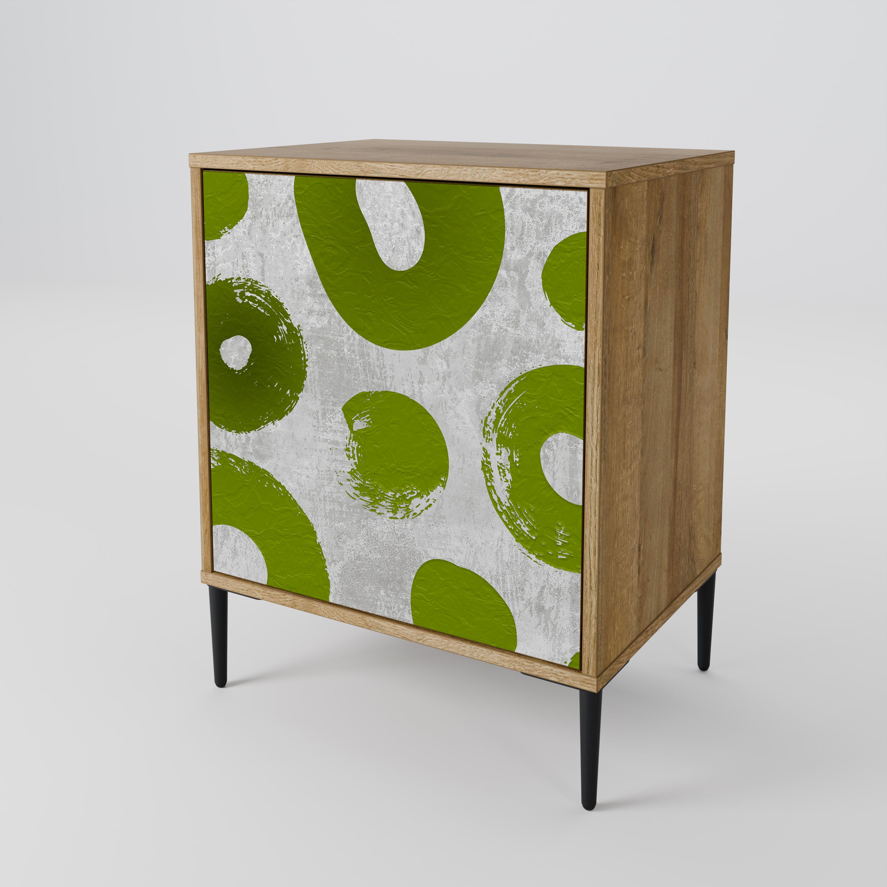 GREEN RHAPSODY Sideboard mit 1 Tür in Eiche-Optik
