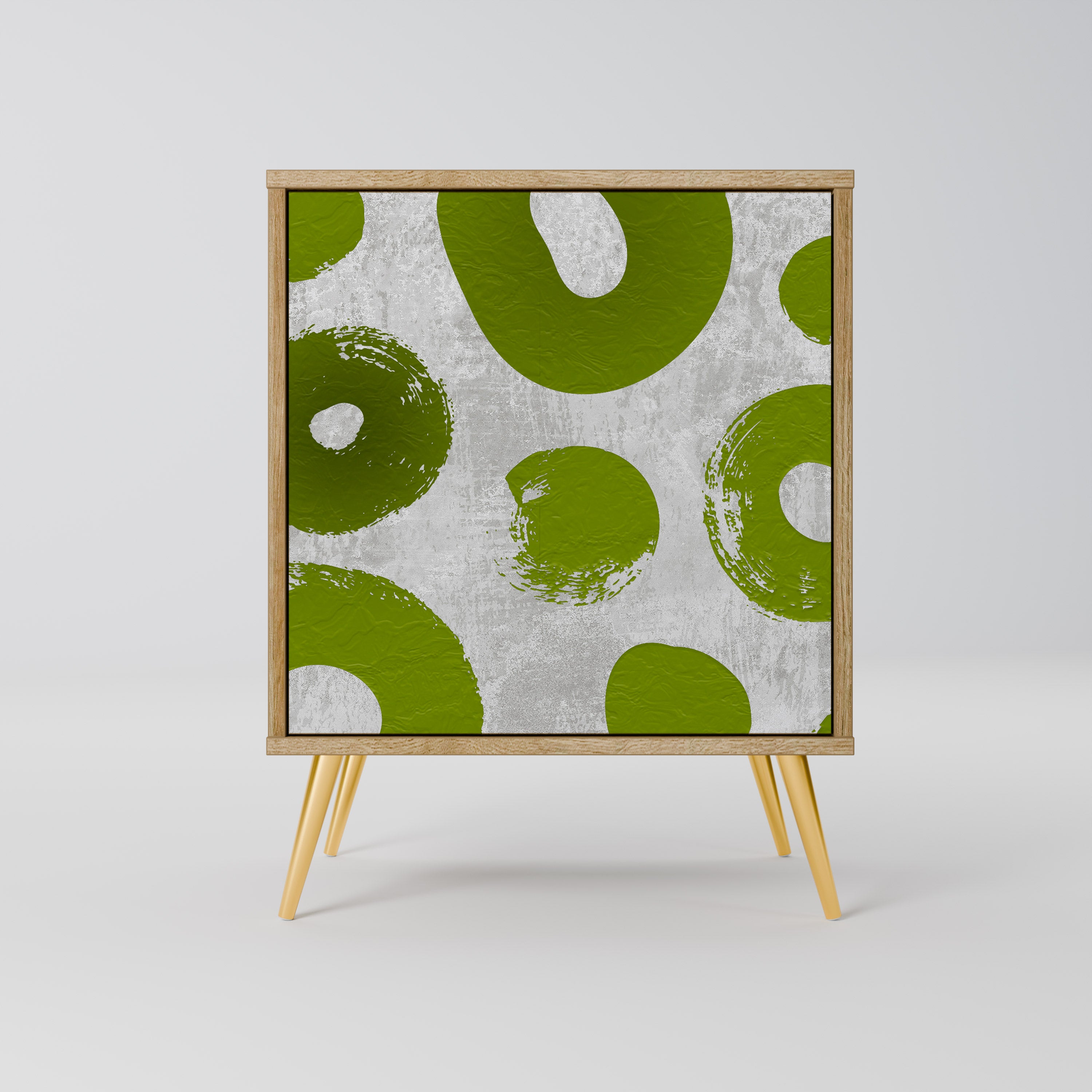 GREEN RHAPSODY Sideboard mit 1 Tür in Eiche-Optik