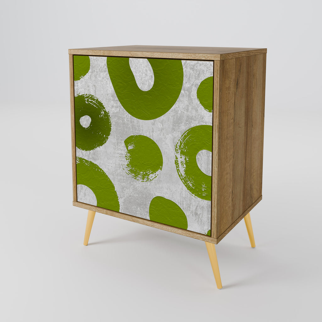 GREEN RHAPSODY Sideboard mit 1 Tür in Eiche-Optik