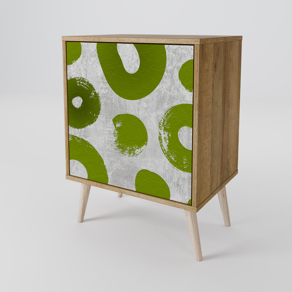 GREEN RHAPSODY Sideboard mit 1 Tür in Eiche-Optik