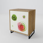 COLORFUL COSMOS Sideboard mit 1 Tür in Eiche-Optik