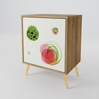 COLORFUL COSMOS Sideboard mit 1 Tür in Eiche-Optik