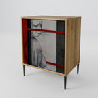 GRAY FIGURES Sideboard mit 1 Tür in Eiche-Optik