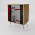 GRAY FIGURES Sideboard mit 1 Tür in Eiche-Optik