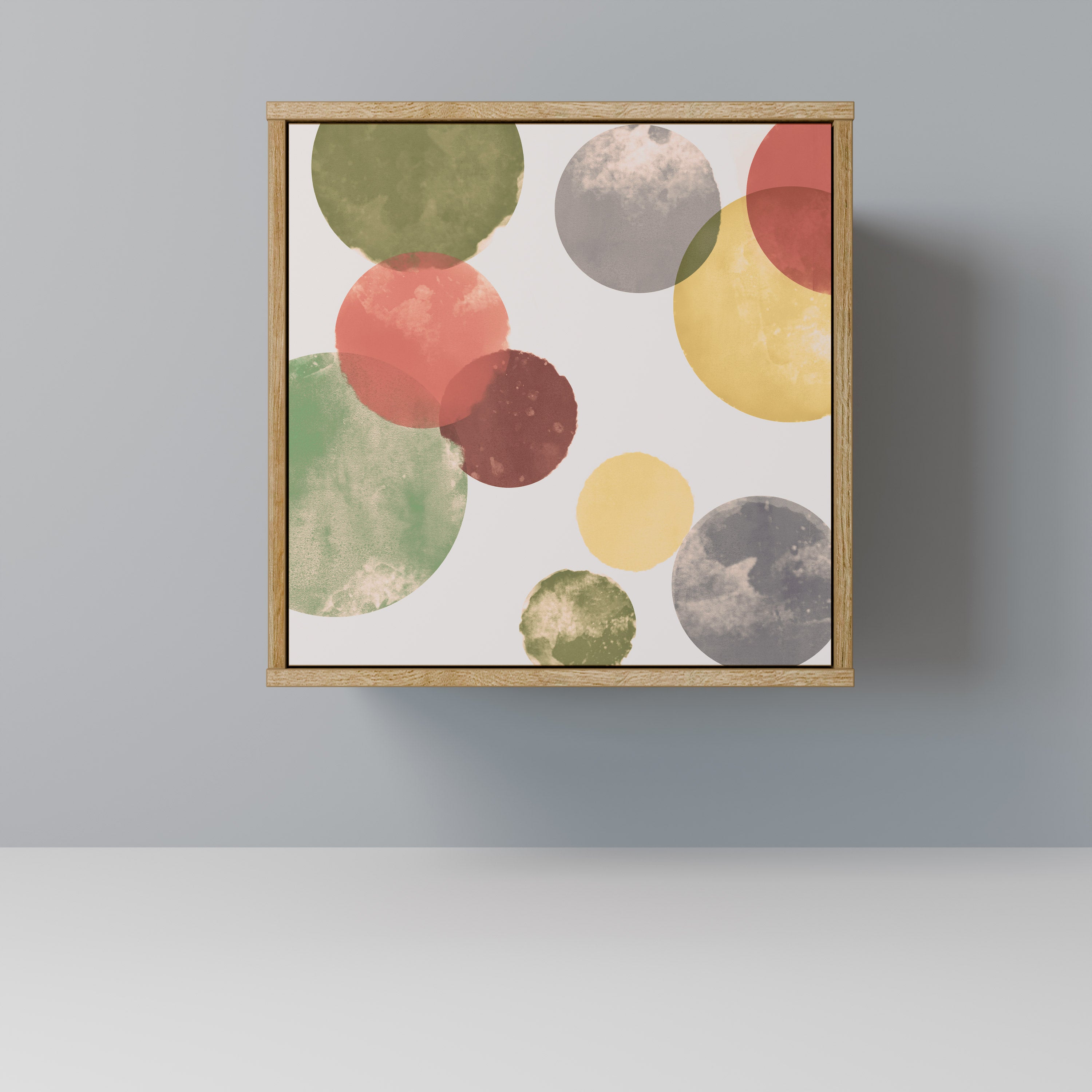 FLEETING HAPPINESS Sideboard mit 1 Tür in Eiche-Optik