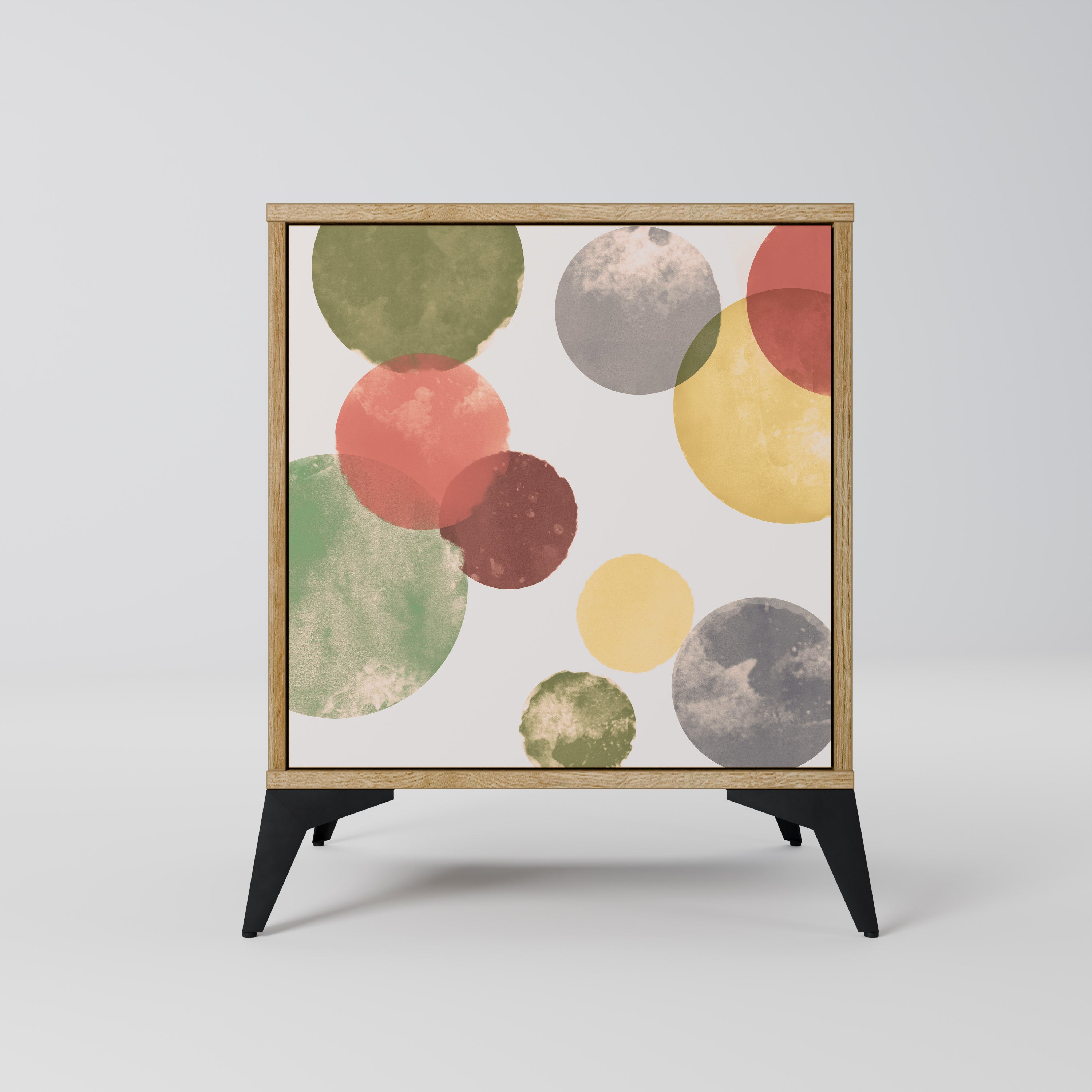 FLEETING HAPPINESS Sideboard mit 1 Tür in Eiche-Optik