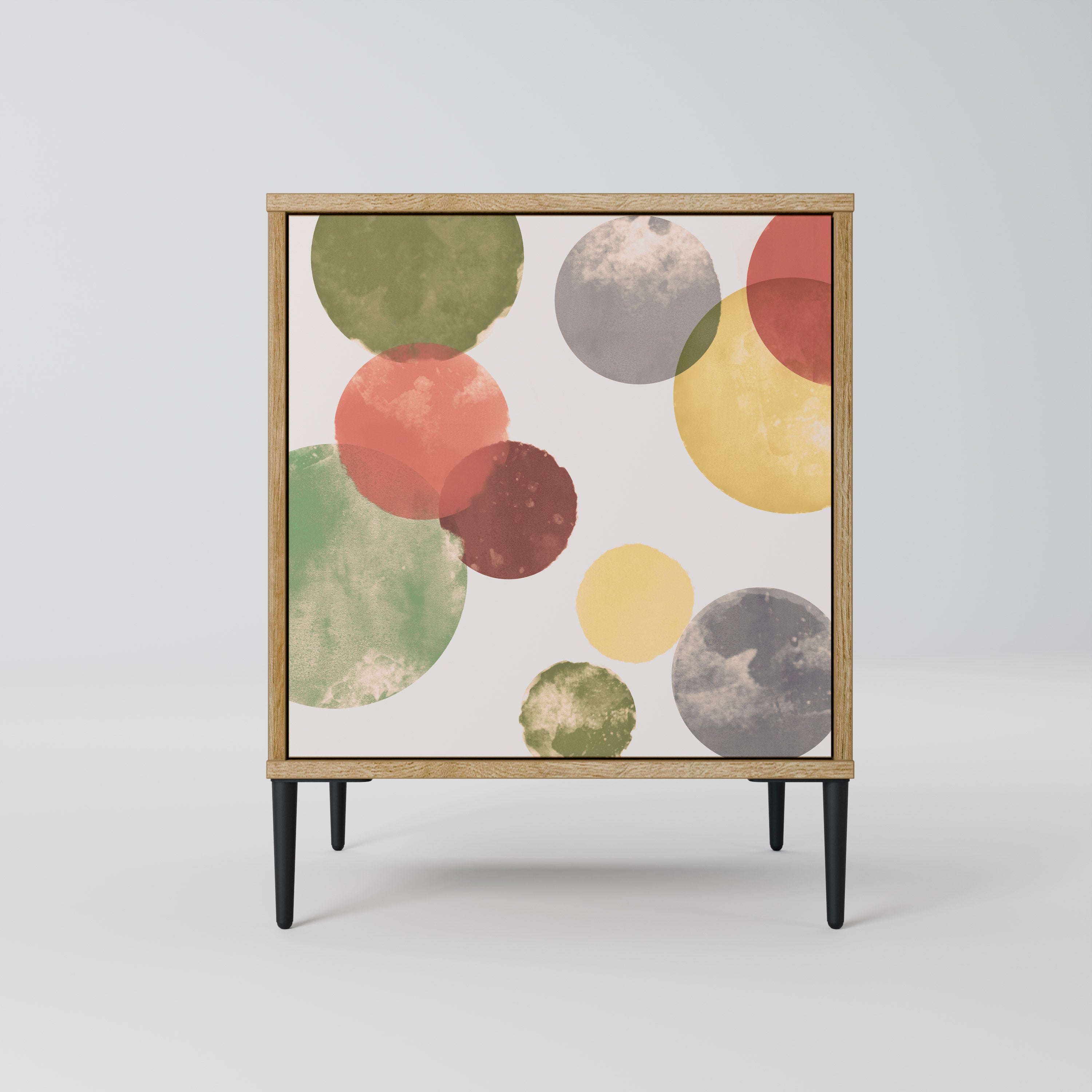 FLEETING HAPPINESS Sideboard mit 1 Tür in Eiche-Optik