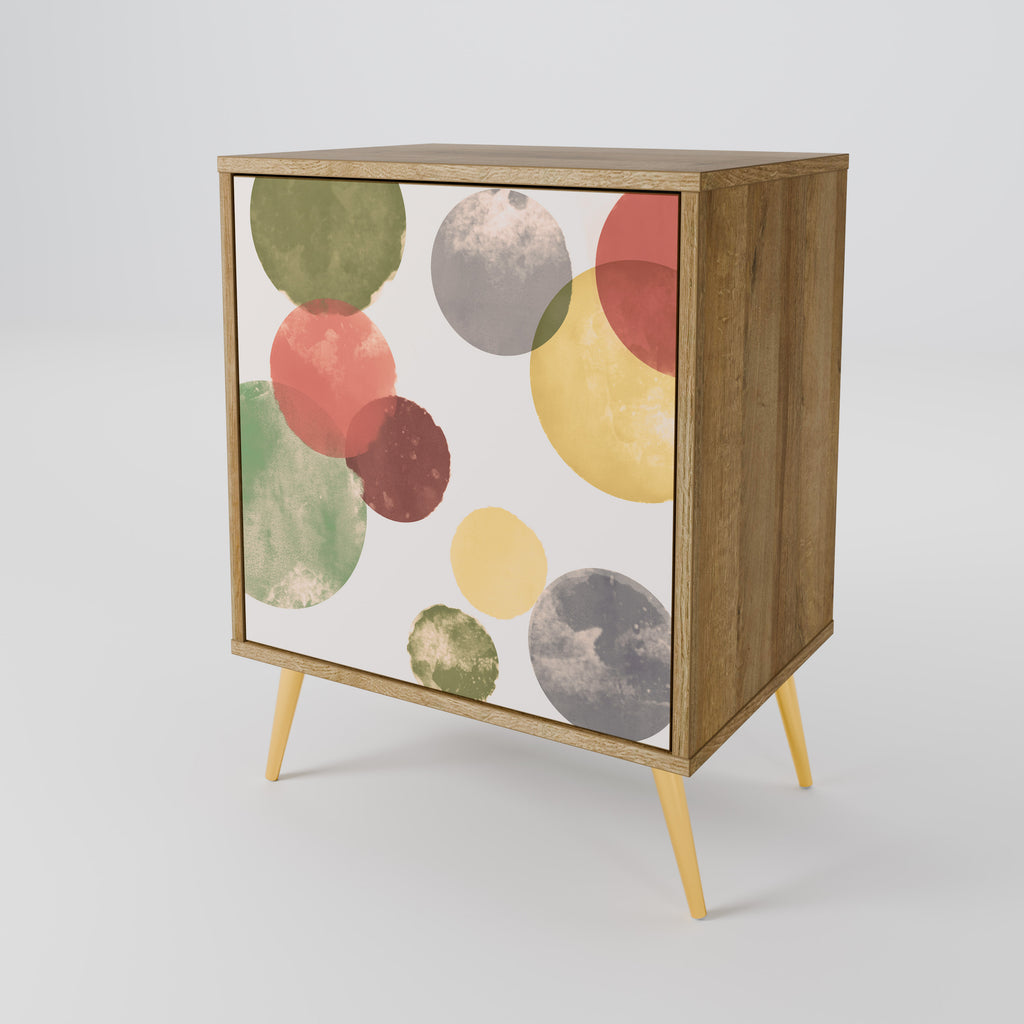 FLEETING HAPPINESS Sideboard mit 1 Tür in Eiche-Optik