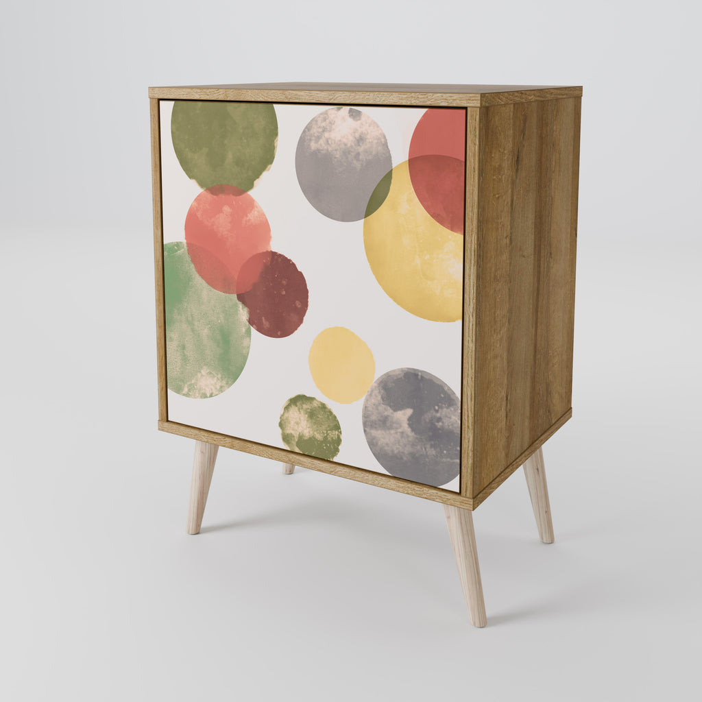 FLEETING HAPPINESS Sideboard mit 1 Tür in Eiche-Optik