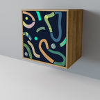 CONTRAST DANCE Sideboard mit 1 Tür in Eiche-Optik