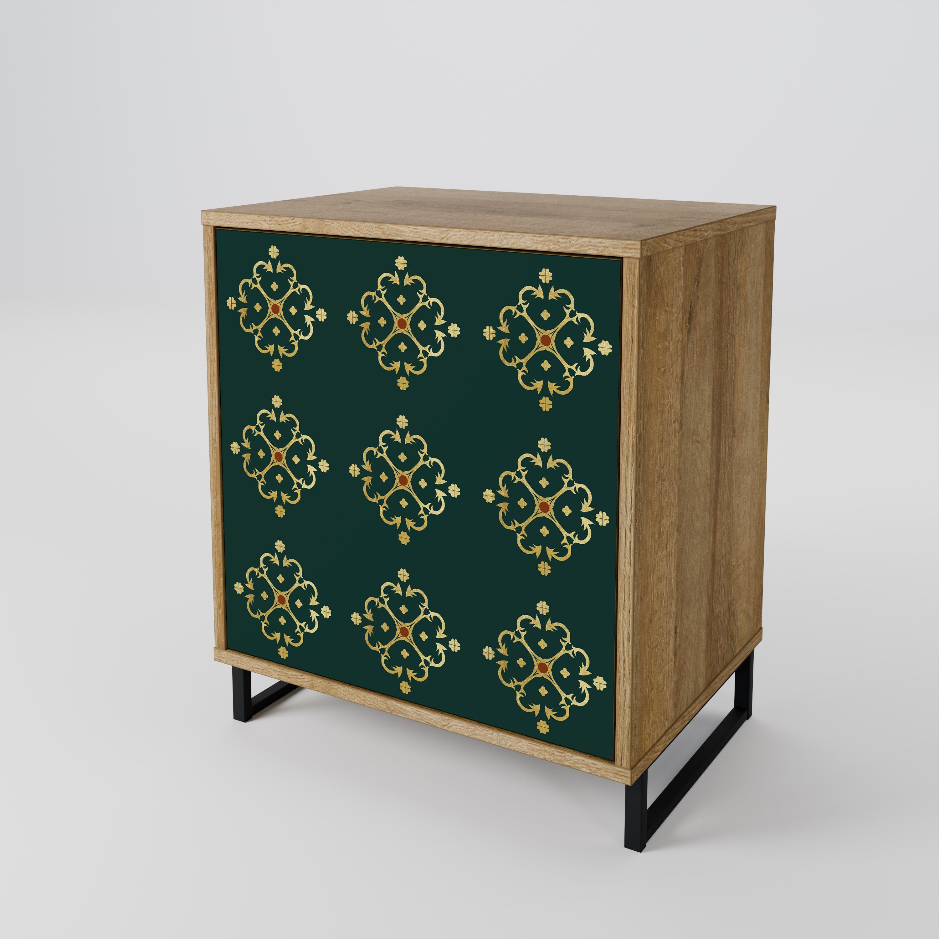 ROYAL MEDALLION Sideboard mit 1 Tür in Eiche-Optik
