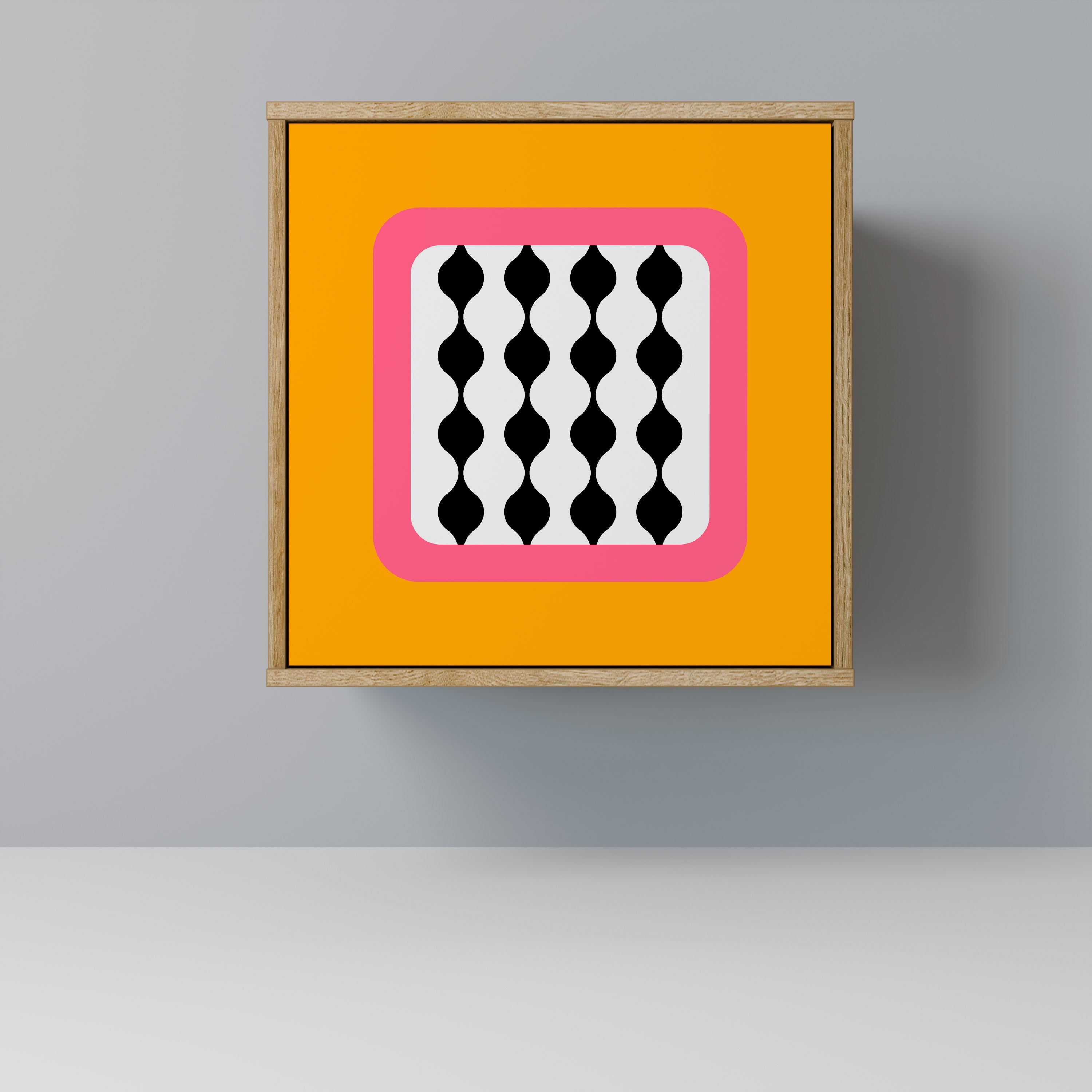 TEARS IN HEAVEN Sideboard mit 1 Tür in Eiche-Optik