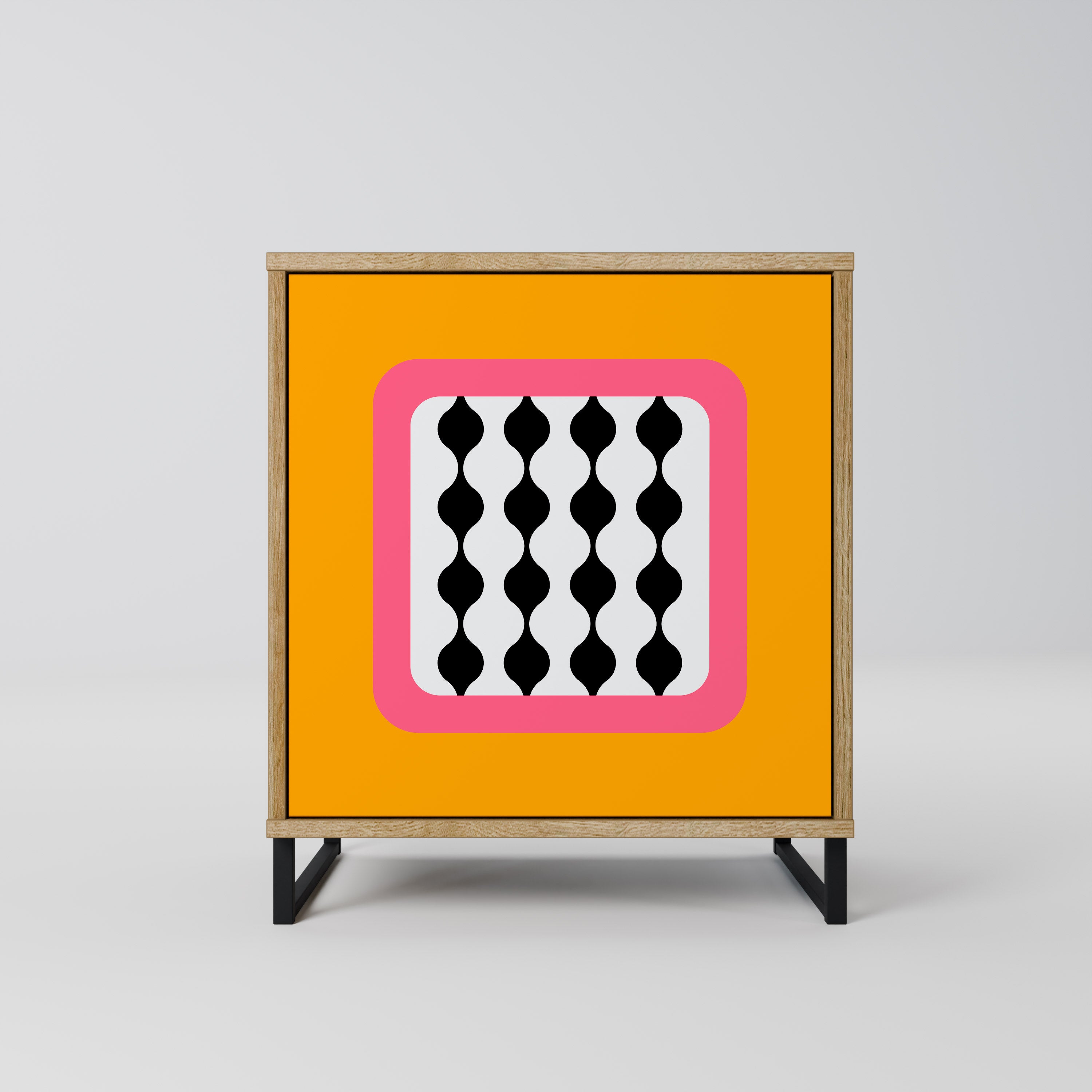 TEARS IN HEAVEN Sideboard mit 1 Tür in Eiche-Optik