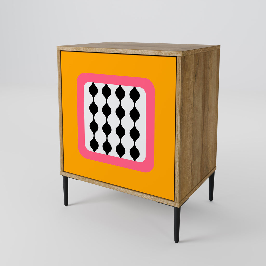 TEARS IN HEAVEN Sideboard mit 1 Tür in Eiche-Optik