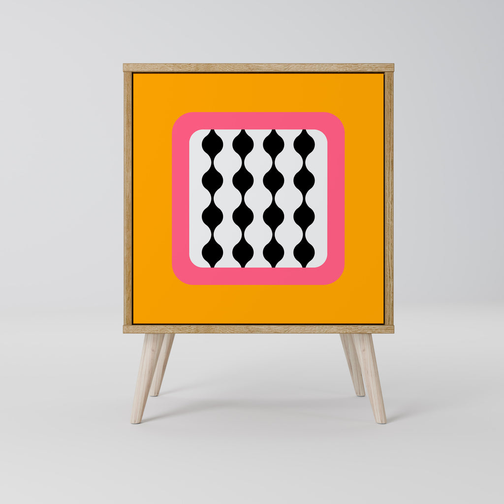 TEARS IN HEAVEN Sideboard mit 1 Tür in Eiche-Optik