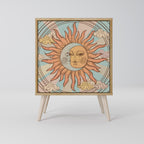 MYSTICAL STRUCTURE Sideboard mit 1 Tür in Eiche-Optik