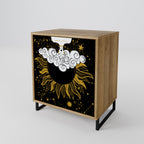 STELLAR CONSTELLATIONS Sideboard mit 1 Tür in Eiche-Optik