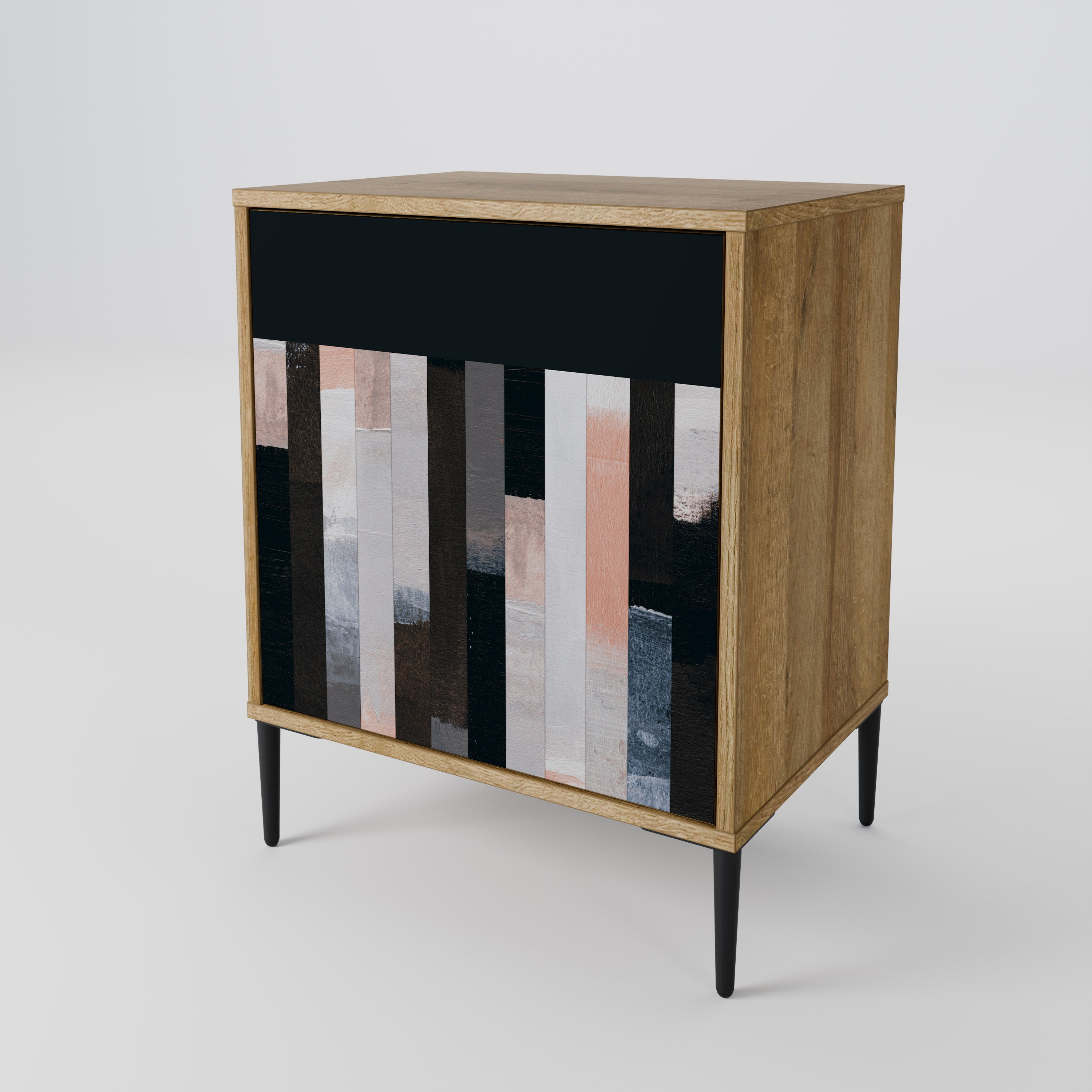 COLLAGE OF RECTANGLES 1-Door Sideboard