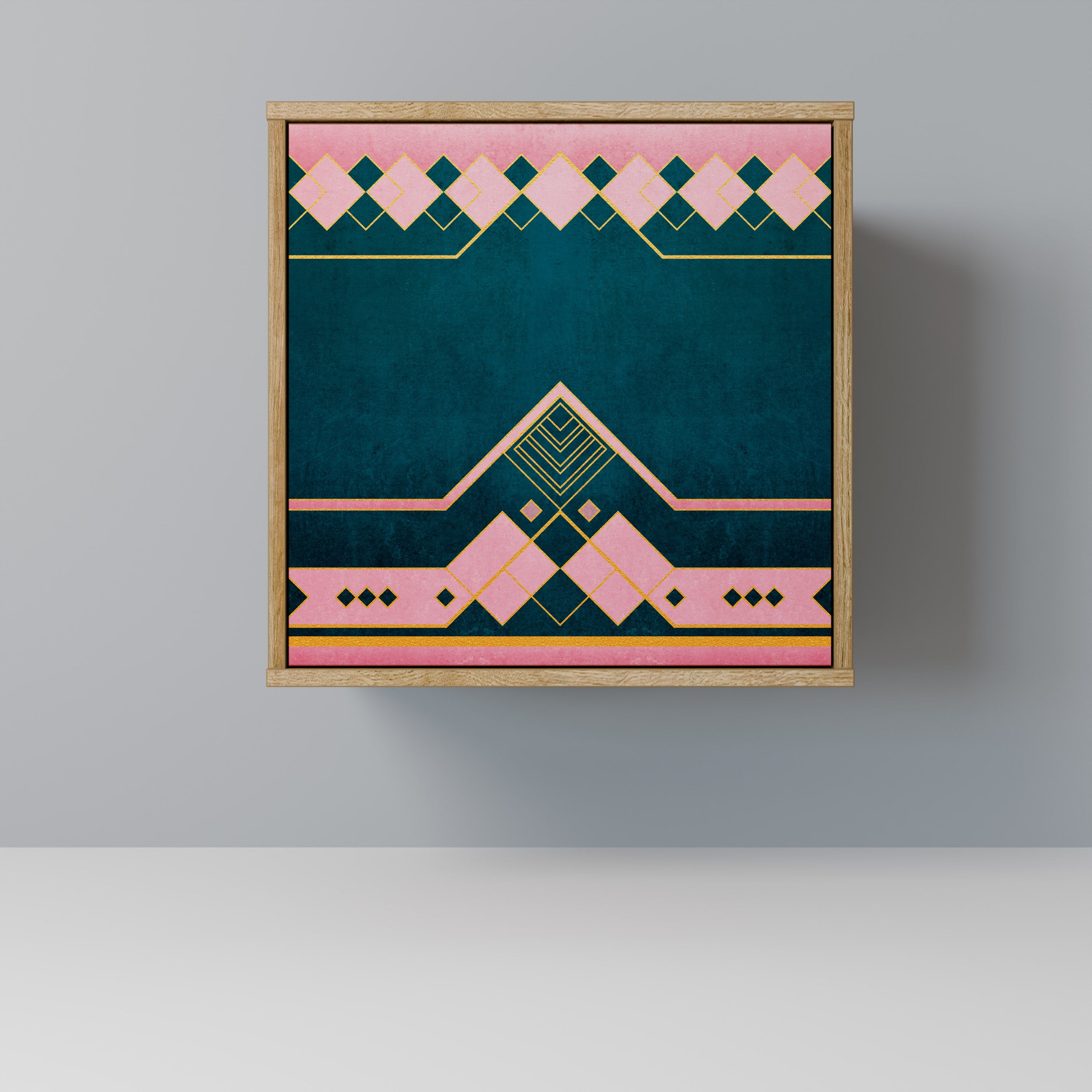 ROYAL COMPOSITION Sideboard mit 1 Tür in Eiche-Optik