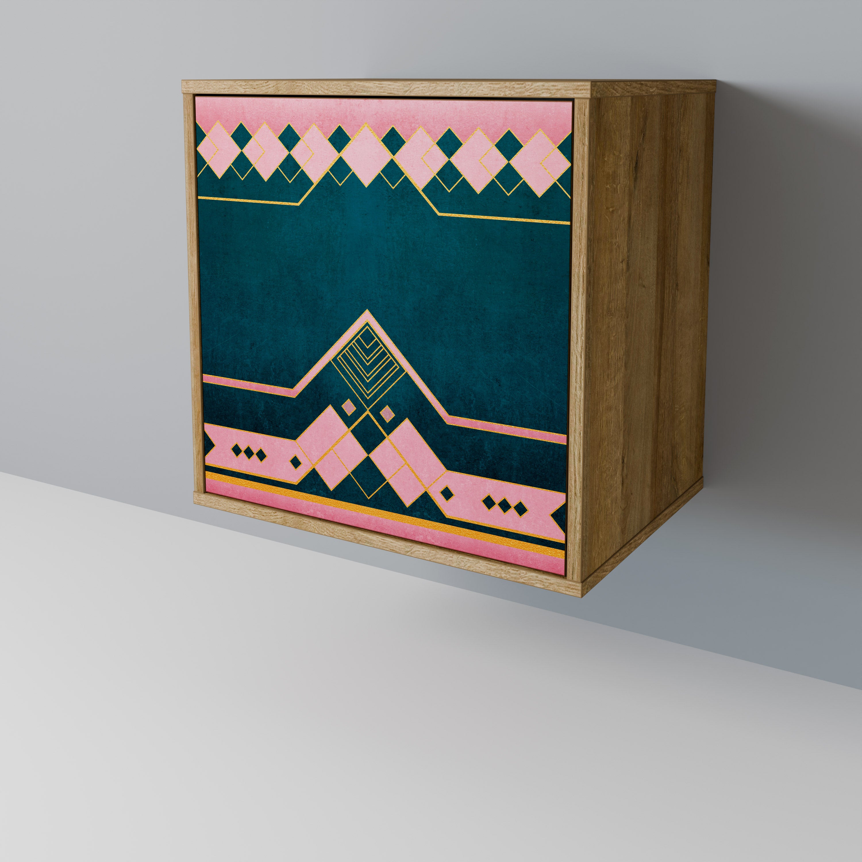 ROYAL COMPOSITION Sideboard mit 1 Tür in Eiche-Optik