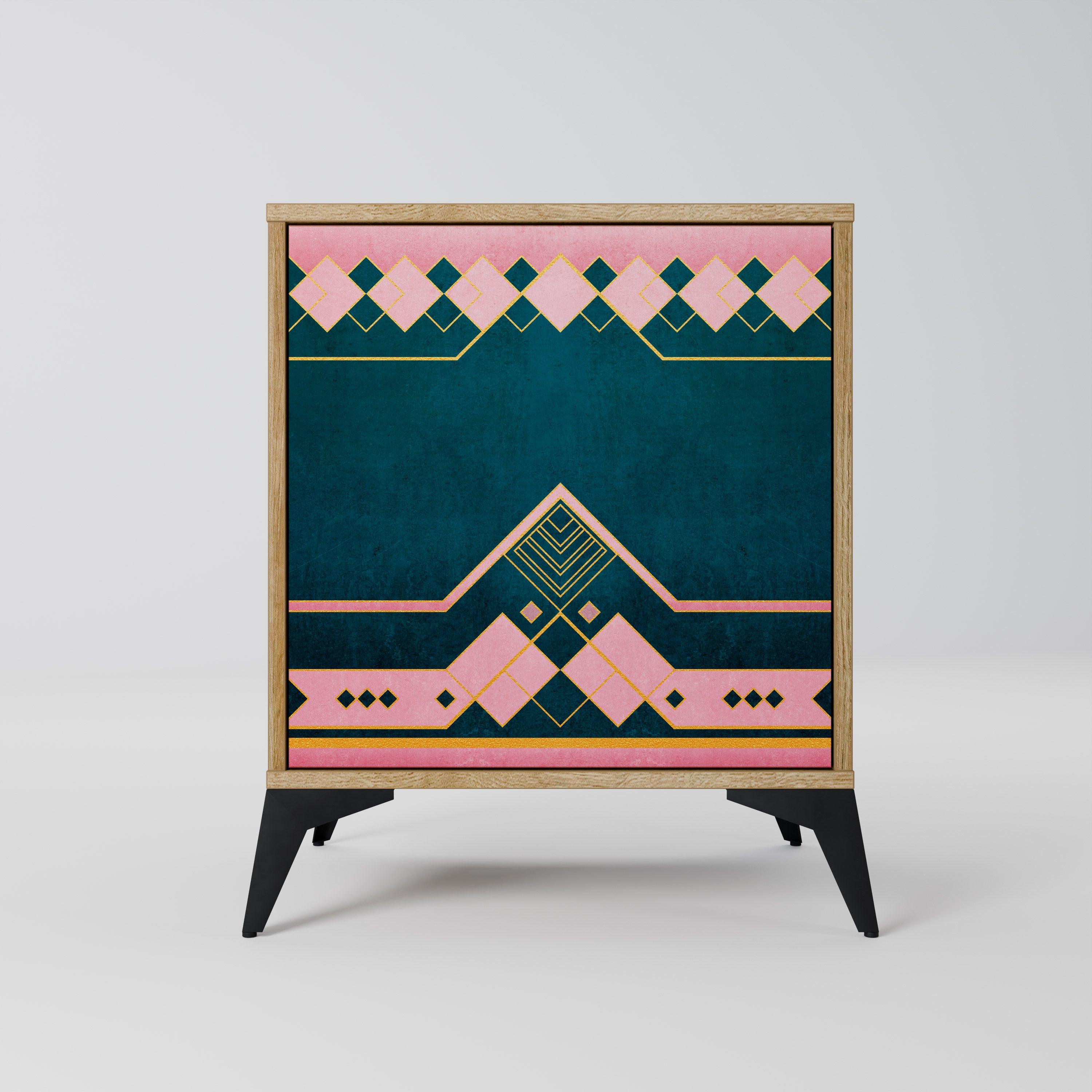 ROYAL COMPOSITION Sideboard mit 1 Tür in Eiche-Optik