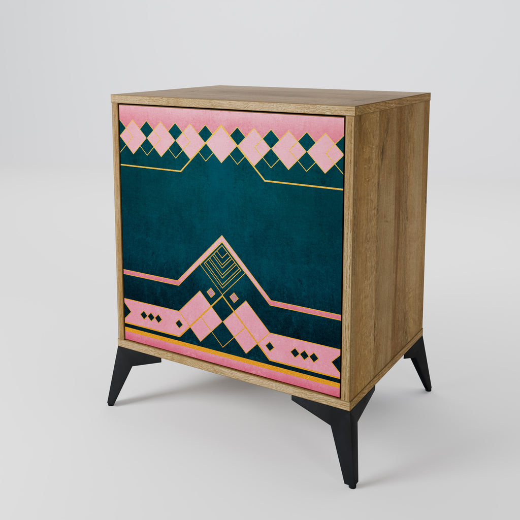 ROYAL COMPOSITION Sideboard mit 1 Tür in Eiche-Optik