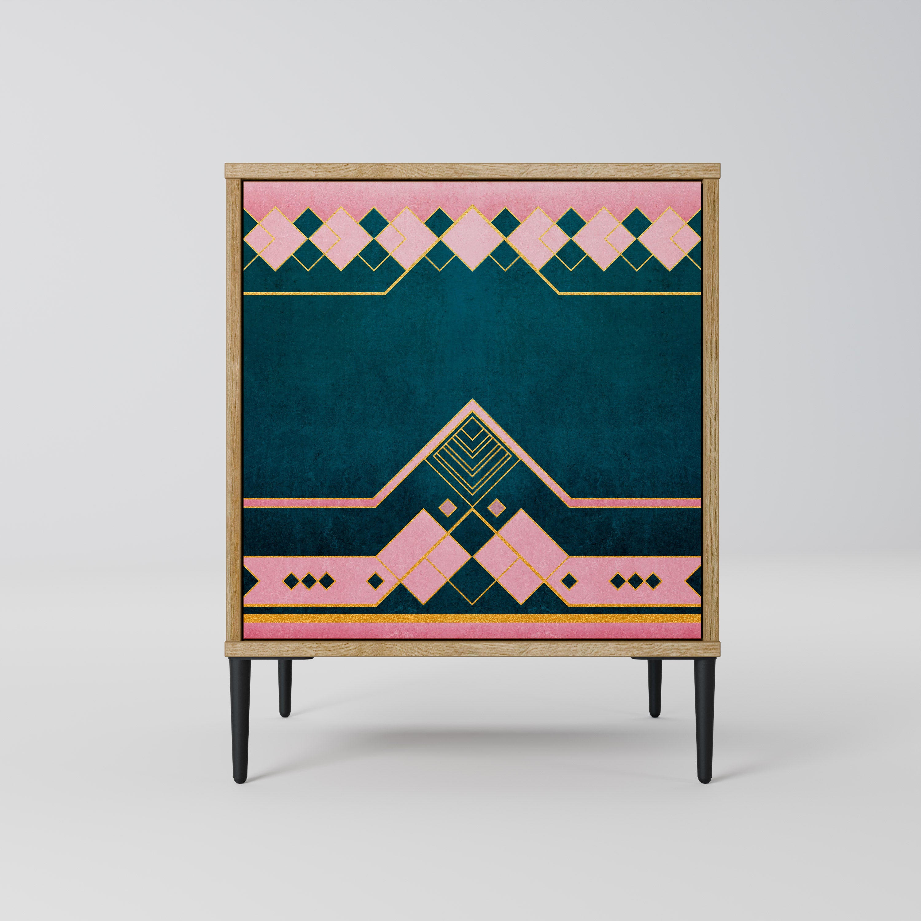 ROYAL COMPOSITION Sideboard mit 1 Tür in Eiche-Optik