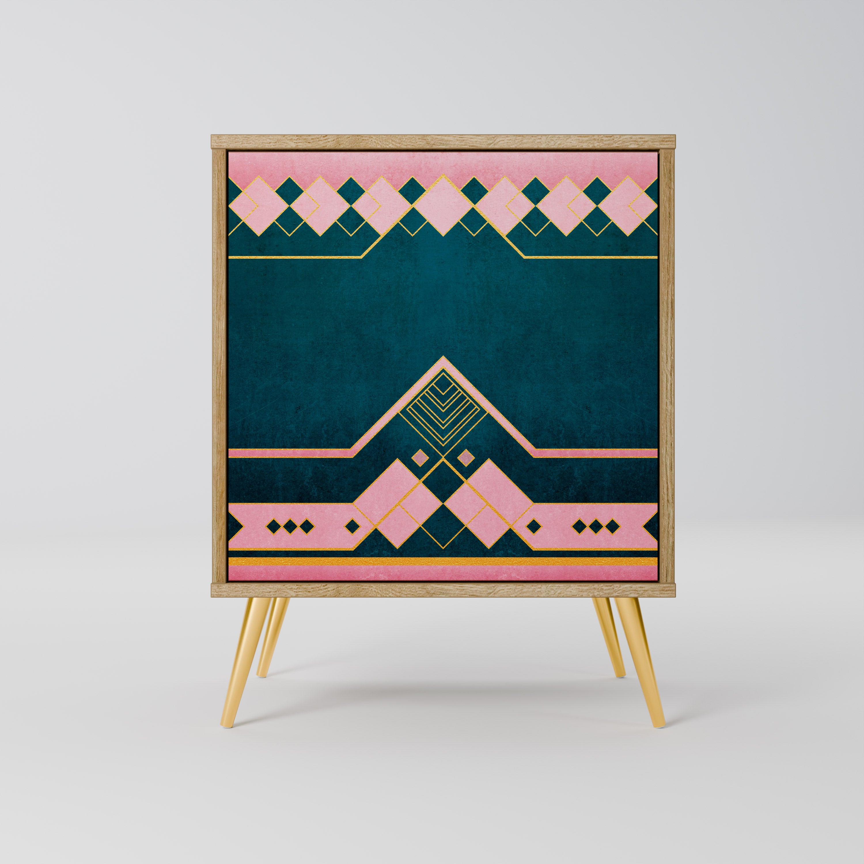 ROYAL COMPOSITION Sideboard mit 1 Tür in Eiche-Optik