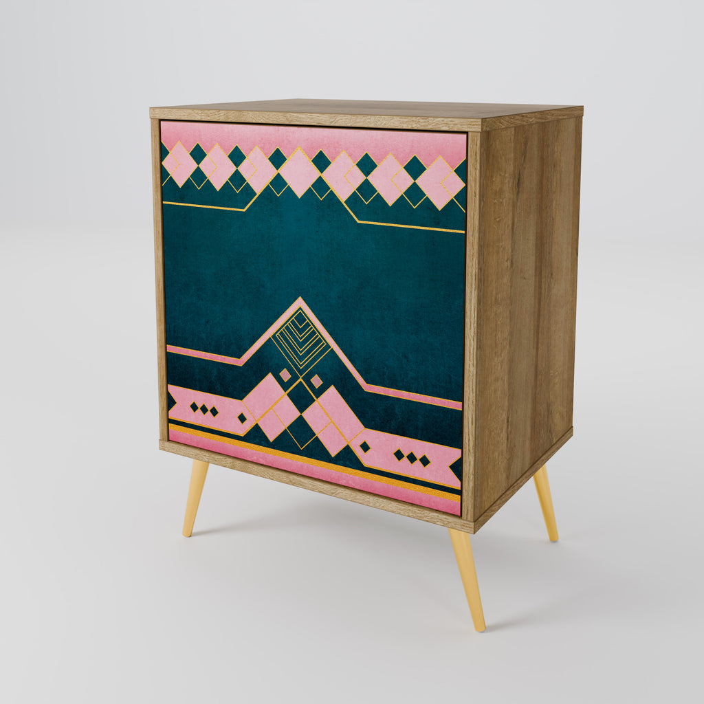 ROYAL COMPOSITION Sideboard mit 1 Tür in Eiche-Optik