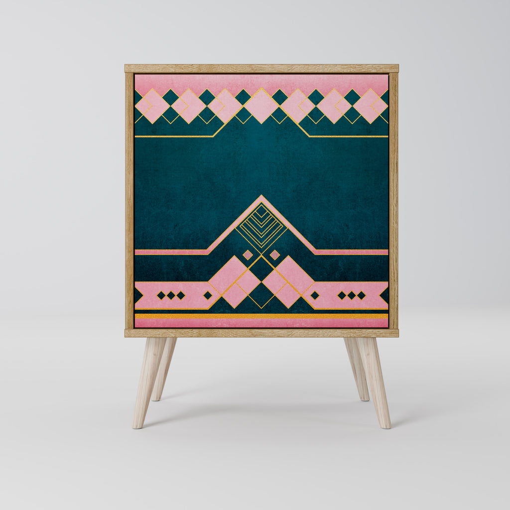 ROYAL COMPOSITION Sideboard mit 1 Tür in Eiche-Optik