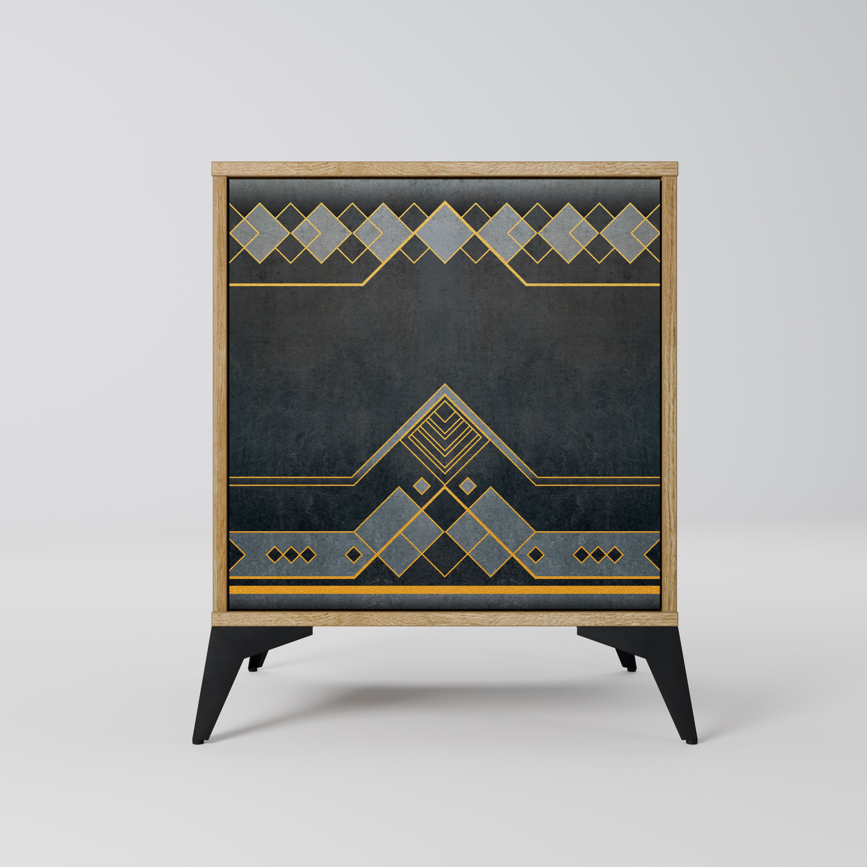 ROYAL ORDINARINESS Sideboard mit 1 Tür in Eiche-Optik