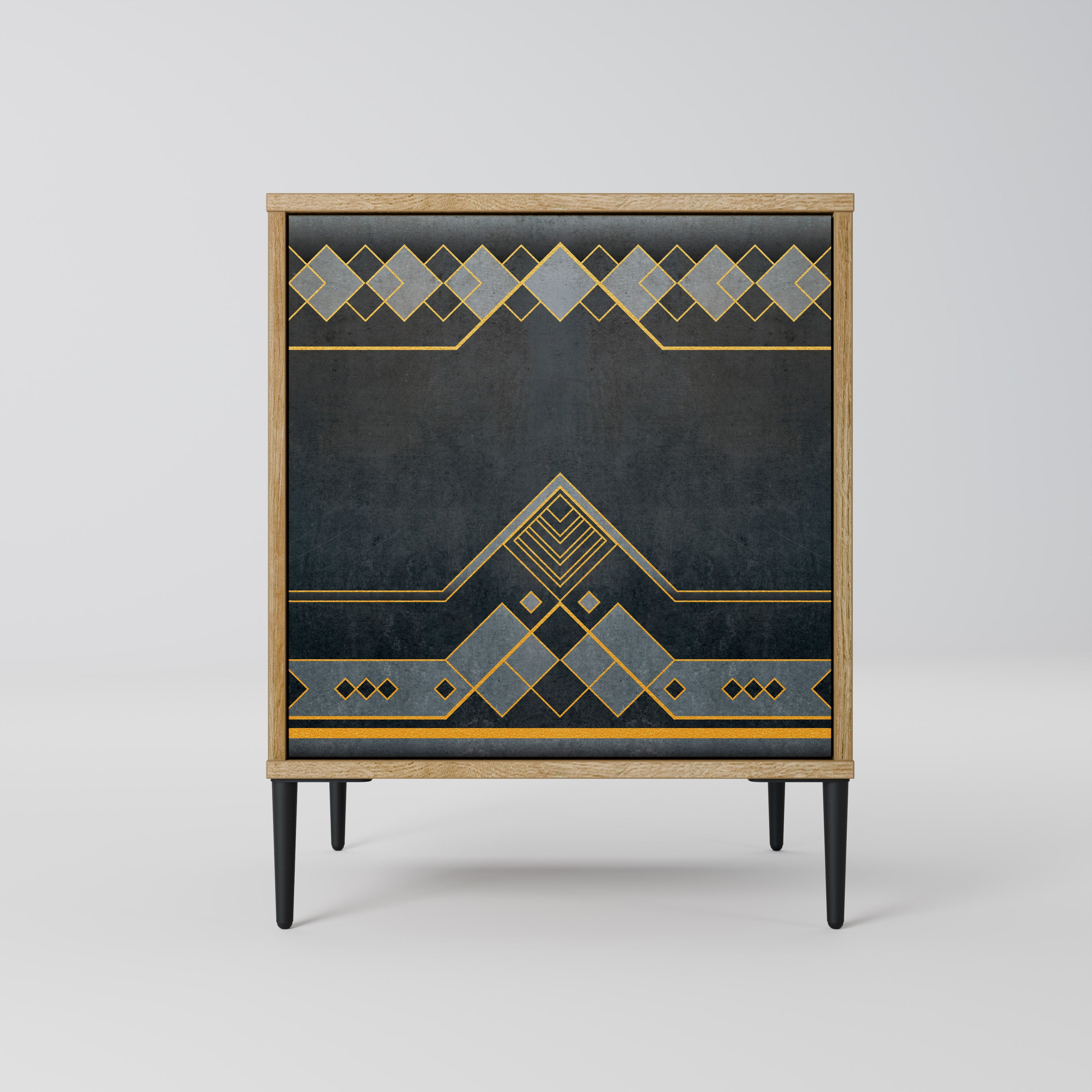 ROYAL ORDINARINESS Sideboard mit 1 Tür in Eiche-Optik