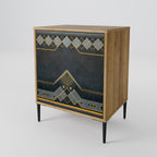 ROYAL ORDINARINESS 1-Door Sideboard in Oak Effect