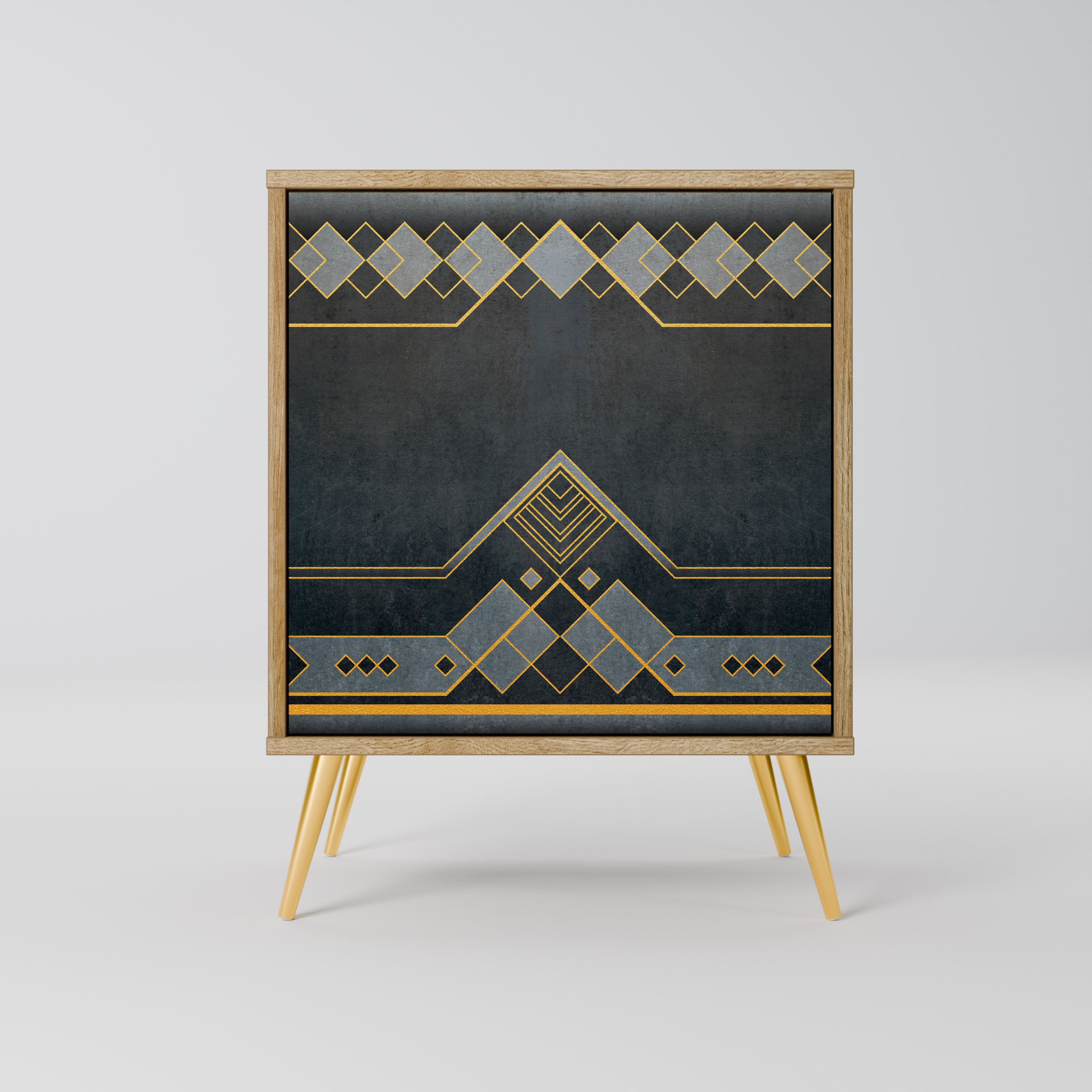 ROYAL ORDINARINESS Sideboard mit 1 Tür in Eiche-Optik