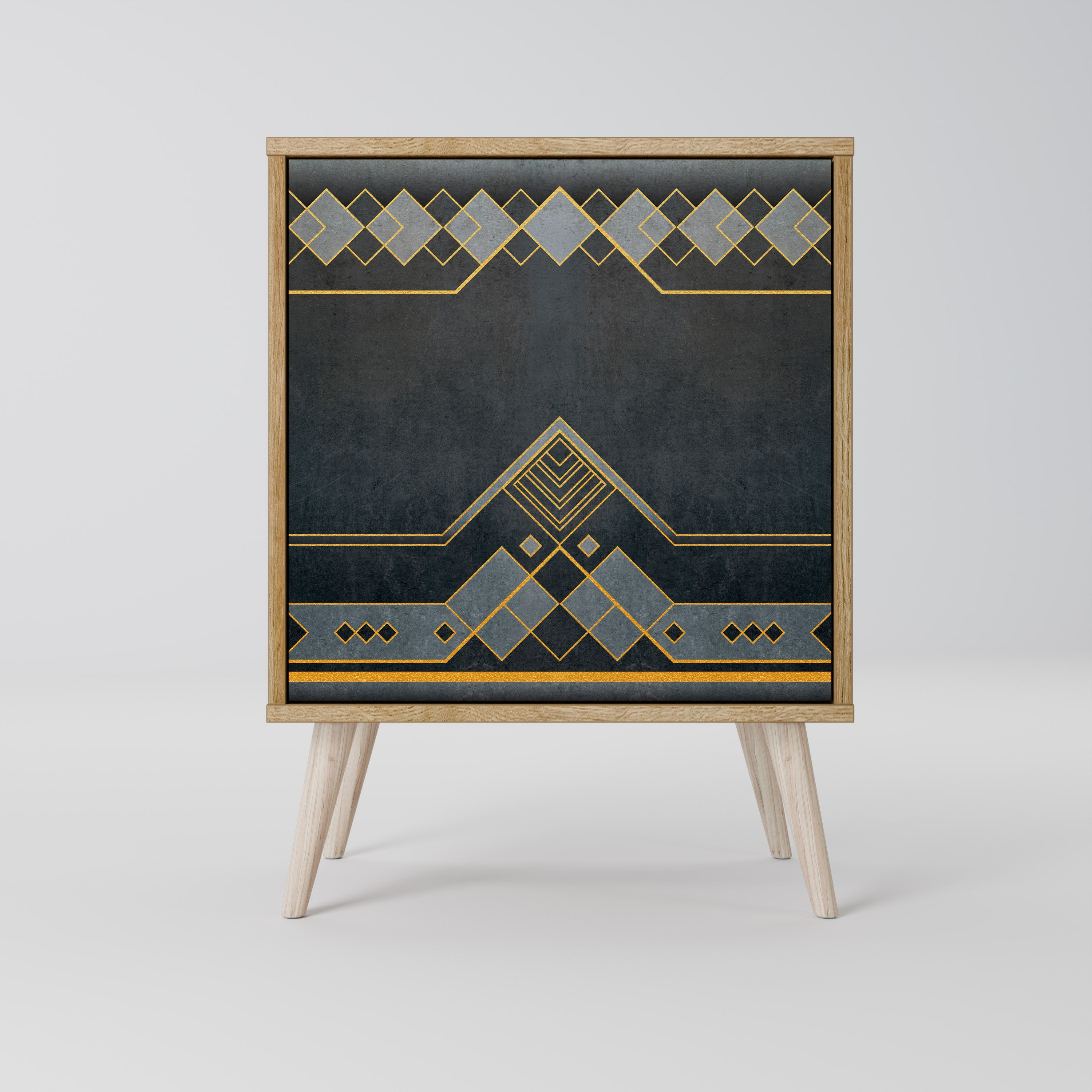 ROYAL ORDINARINESS Sideboard mit 1 Tür in Eiche-Optik